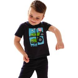 Regatta Peppa Pig Printed Short Sleeve T-shirt - Navy (RKT126_540)