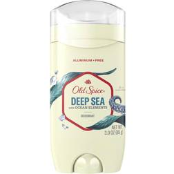 Old Spice Deep Sea Aluminum Free Antiperspirant with Ocean Elements Deo Stick 3oz