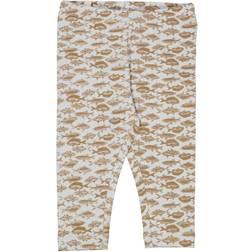 Wheat Jersey Leggings - Dusty Dove Fish