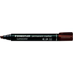 Staedtler Lumocolor permanent Chisel Brown