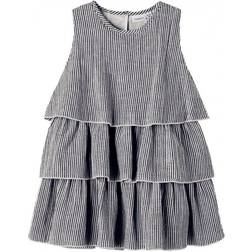 Name It Striped Spence Dress - Dark Sapphire (13200211)