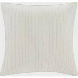 Ink+ivy Camila Quilted European Pillow Case White (66.04x66.04cm)