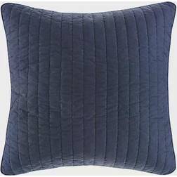 Ink+ivy Camila Quilted European Pillow Case Blue (66.04x66.04cm)