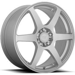 Motegi Aluminum Rim MR143 CS6 16X7in Hyper Silver Finish MR14367046440