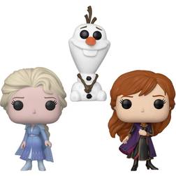 Funko Disney Frozen 2 Elsa, Olaf & Anna EXC Pop! 3-Pack