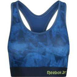 Reebok Gail Sports Crop Top - Blauw Polyester