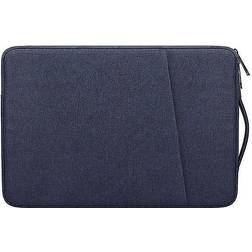 INF Laptop-etui stødsikker Marineblå (14,1