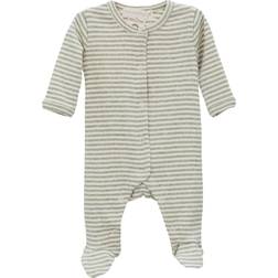 Serendipity Baby Suit W Feet - Green