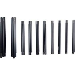 Nordisk Midgard 9.2 Aluminium Pole Set Aluminium OneSize