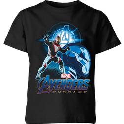 Marvel T-shirt Avengers Endgame Iron Man Suit - Enfant - Noir