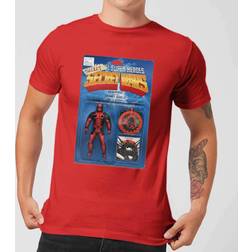 Marvel Deadpool Secret Wars Action Figure Men's T-Shirt Red S Red