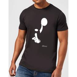 Disney Camiseta Mickey Mouse Chsss - Hombre - Negro