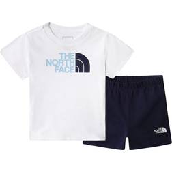 The North Face Toddler Cotton Summer Set - TNF Navy/TNF White