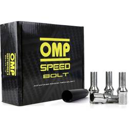 OMP Set Tuercas 27 mm Plata 20 uds M12 x 1,50