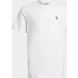 Adidas T-Shirt Bianca Ragazzo in Cotone - Black