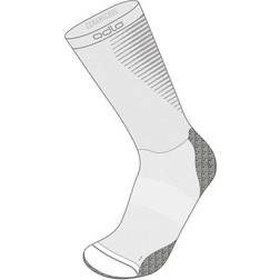 Odlo Ceramicool Crew Socks - White