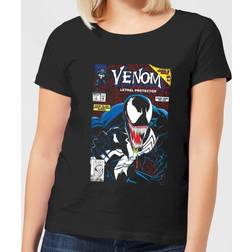 Marvel T-Shirt Femme Venom Protecteur Léthal - Noir