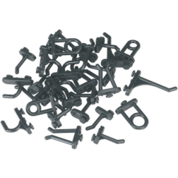 Sealey S0766 Hook Assortment for Composite Pegboard 30pc