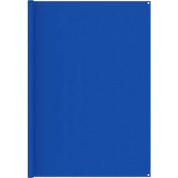 vidaXL Tent Carpet 250x600 cm Blue HDPE