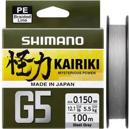 Shimano Kairiki G5 150m Steel Gray 0.15mm 5.5kg