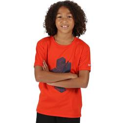 Regatta Kids Alvardo V Graphic T-Shirt White, yrs