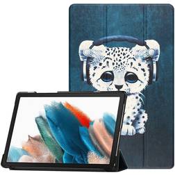 Tech-Protect Smartcase Fodral Galaxy Tab A8 10.5 X200/X205 Sad Cat