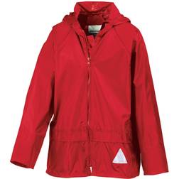 Result Traje de lluvia impermeable de peso pesado unisex - Rojo/Azul