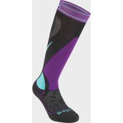 Bridgedale Women's Ski Midweight Merino Performance Over Calf Socks
