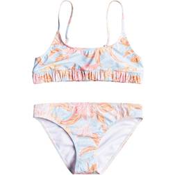 Roxy Good Romance Bralette Girls Bikini Cool Island Time