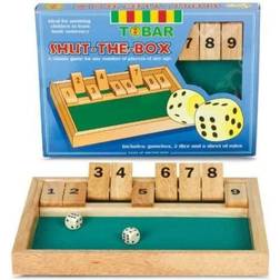 TOBAR Shut The Box Board Game