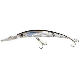 Yo-Zuri Yo-Zuri Crystal 3D Minnow Jointed Deep Diver Silver Black