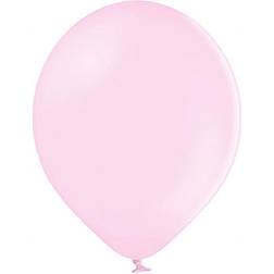 PartyDeco Små Pastell Ljusrosa Latexballonger 100-pack