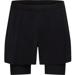 Casall PWR Double Shorts - Black