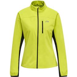 Newline Chaqueta Core Cross - Amarillo Limón/Gris Claro