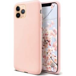 INF Flydende silikone shell iPhone 11 Pro Max lyserosa