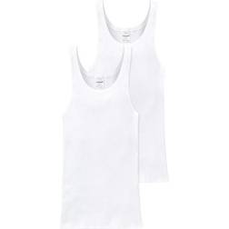 Schiesser Essentials Double Rib Undershirt - Cotton