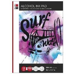 Marabu "Alcohol Ink Pad A4 280g. 12 sheets