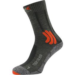 X-Socks Trekking Hombre Trek Silver Gris Negro - Grey