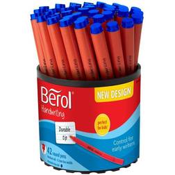 Berol Handwriting pen round stick, blue Tub-42, 2066665