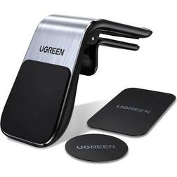 UGREEN 80712, Mobiltelefon/Smartphone, Passiv holder, Bil, Aluminium, Sort