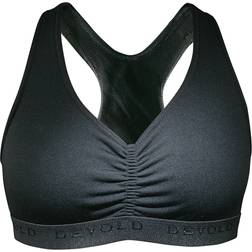 Devold Wool Fleece Woman Bra Sports Bh - Farve Sort