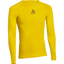 Select Shirts Long Sleeve Baselayer - Yellow