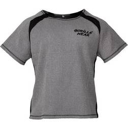 Gorilla Wear Augustine Old School Workout Top - Gray