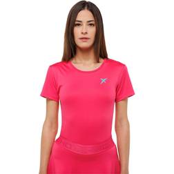 Drop Shot Camicia Padel Kiara da Donna - Rosa