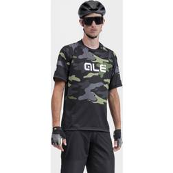 Ale Maglia Da Ciclismo Da Uomo - Nero/Grigio Ombra