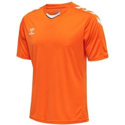 Hummel Fodboldtrøje Korte Ærmer - Orange/Sort/Hvid