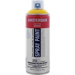 Amsterdam Spray Paint 400 ml Transparent Yellow Medium 272