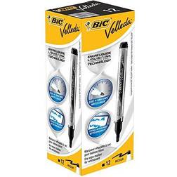 Bic Whiteboardmarker Velleda pocket, sort