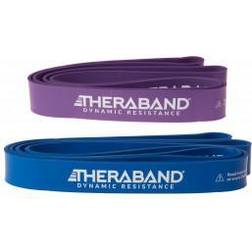 Theraband High Resistance Band 2er- Set Exercise band size Schwer, mehrfarbig