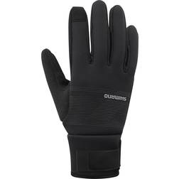 Shimano Windbreak Thermal Langfinger Handschuhe - Noir